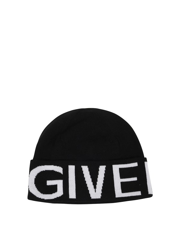 GIVENCHY: beanies - Logo beanie