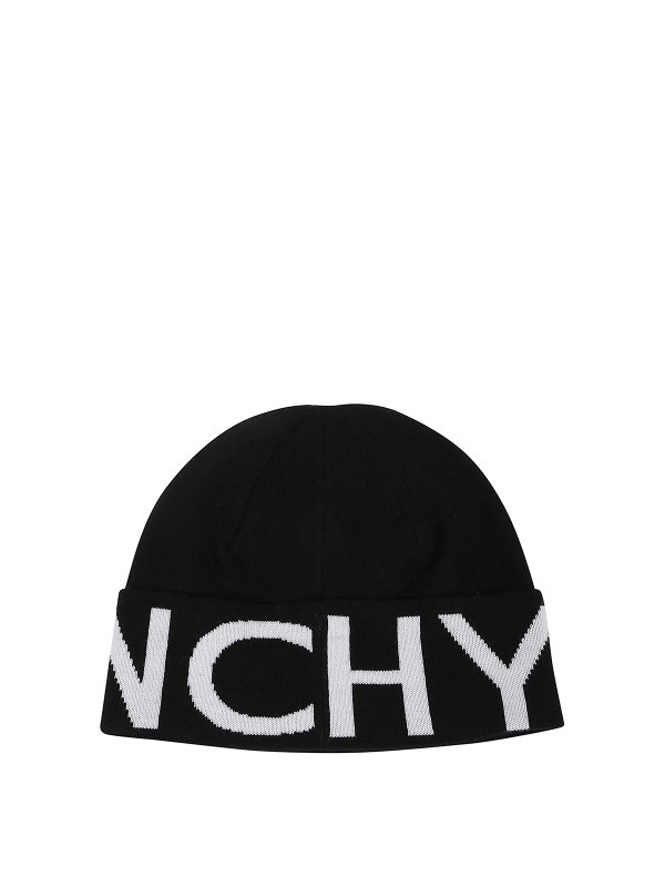 GIVENCHY: beanies online - Logo beanie
