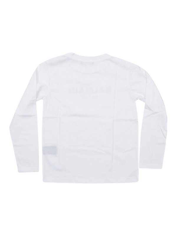 Balmain: Camisetas online - Camiseta - Blanco