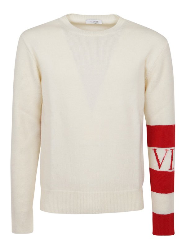VALENTINO: クルーネック - クルーネック - 白
