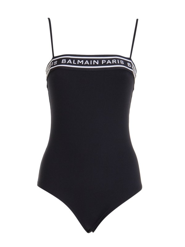 One-piece Balmain - Logo stripe one-piece - BKBU80590001