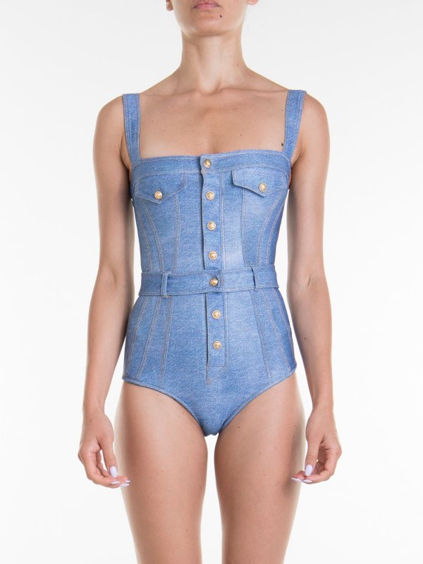 iKRIX Balmain: Badeanzüge - Badeanzug - Blau