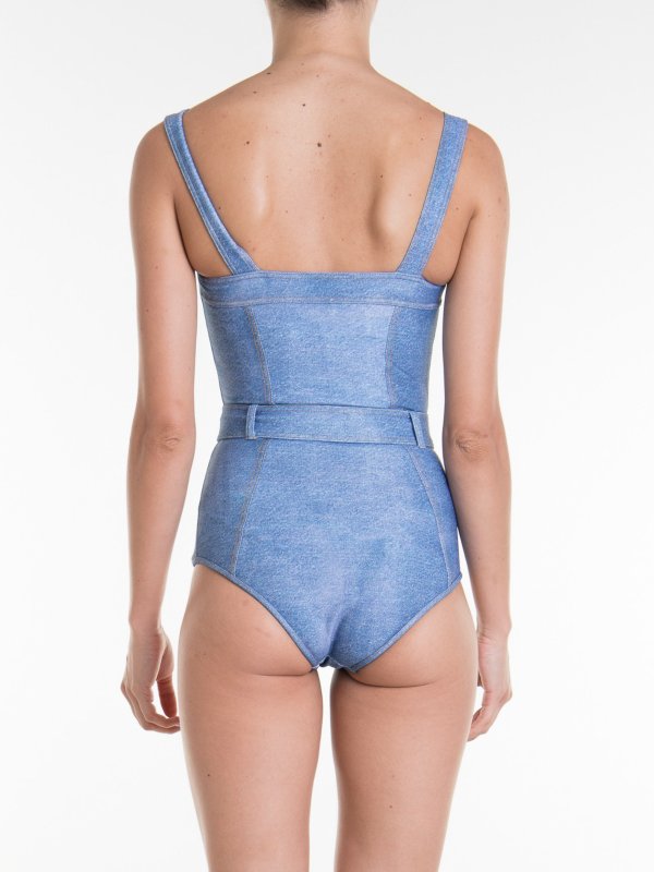Badeanzug - Blau shop online: Balmain