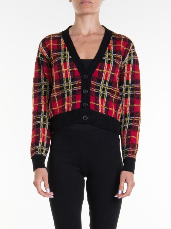 iKRIX VALENTINO RED: Cárdigans - Cárdigan - Rojo