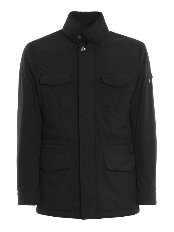 MOORER: padded coats - Leonardo parka