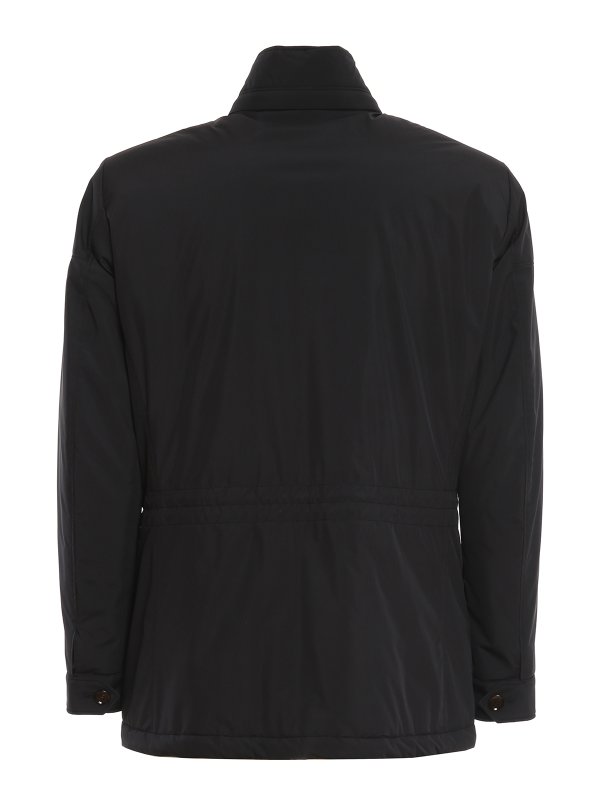 MOORER: padded coats online - Leonardo parka