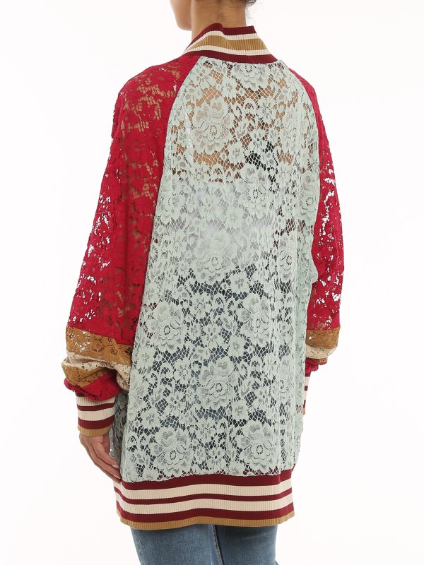 Lace cardigan shop online: DOLCE & GABBANA