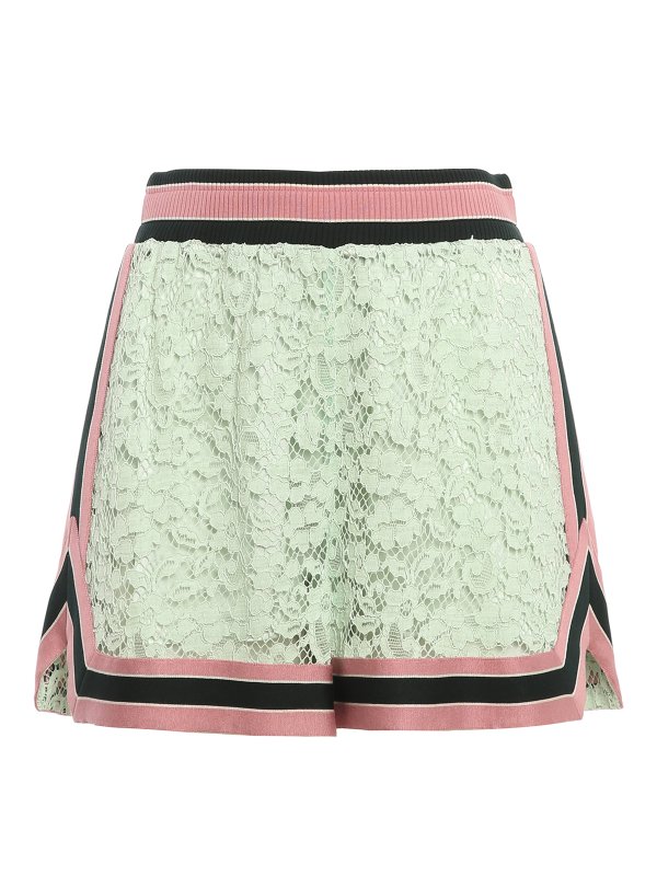 DOLCE & GABBANA: pantaloni shorts - Shorts in pizzo
