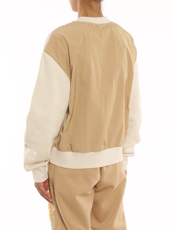 Mx logo sweatshirt shop online: STELLA McCARTNEY