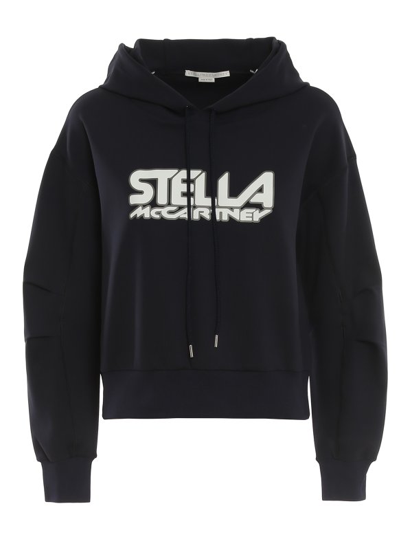 STELLA McCARTNEY: Felpe e maglie - Felpa in scuba con stampa logo