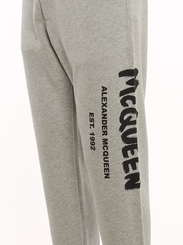 iKRIX ALEXANDER MCQUEEN: tracksuit bottoms - Graffiti joggers