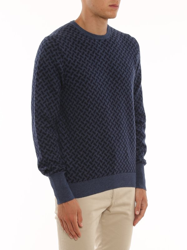 DRUMOHR buy online Rundhalspullover - Blau