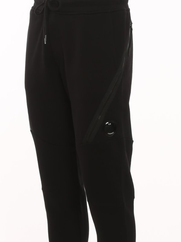 iKRIX C.P. COMPANY: スウェットパンツ - トラックスーツ ボトムス - 黒