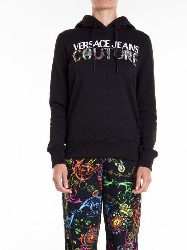 iKRIX Versace Jeans Couture: スウェット＆セーター - スウェットシャツ/セーター - 黒