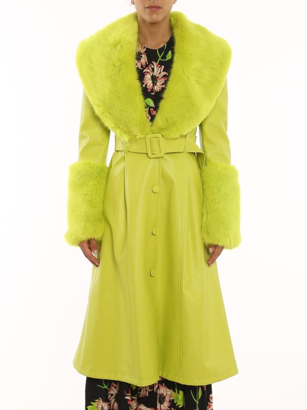 iKRIX ANIYE BY: leather coats - Penelope coat