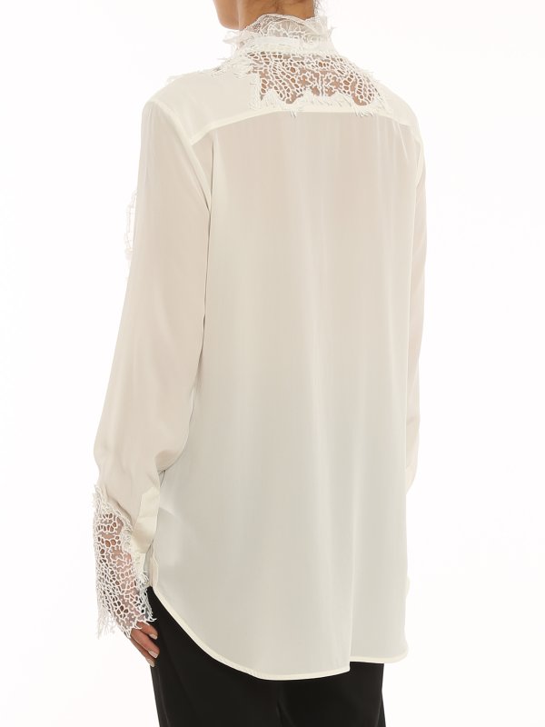 Lace detailed shirt shop online: ERMANNO SCERVINO