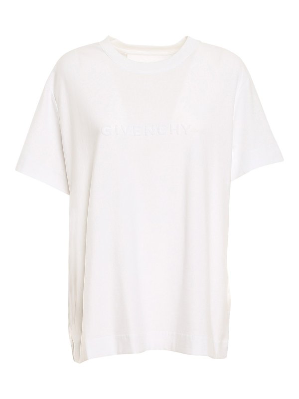 GIVENCHY: T-shirts - T-Shirt - Weiß