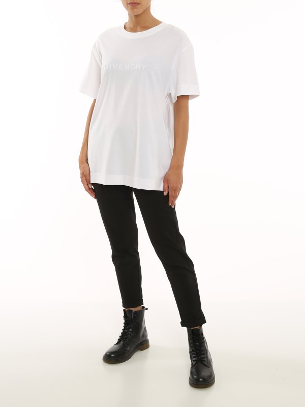 GIVENCHY: T-shirts online - T-Shirt - Weiß