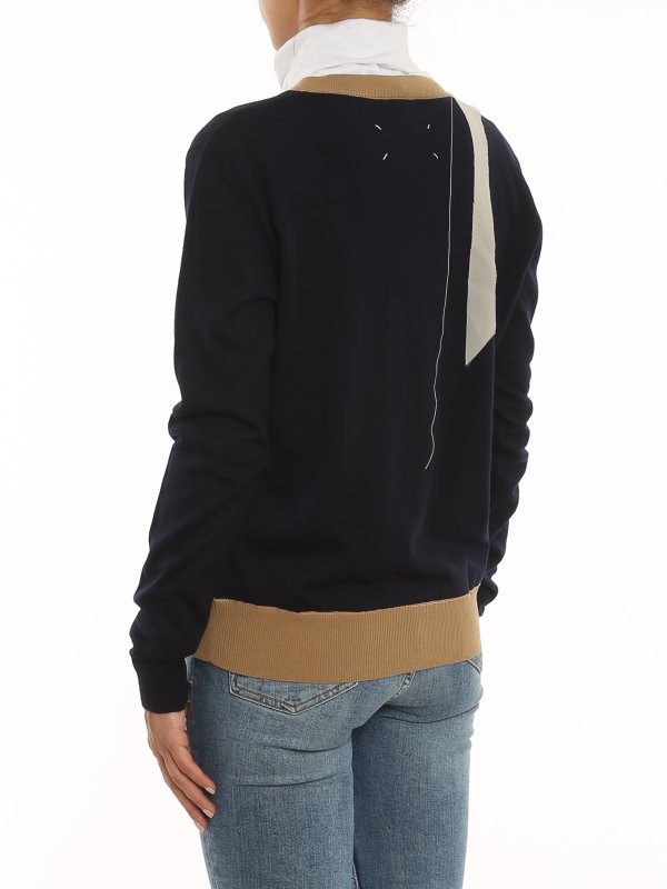 カーディガン - ダークブルー shop online: Maison Margiela