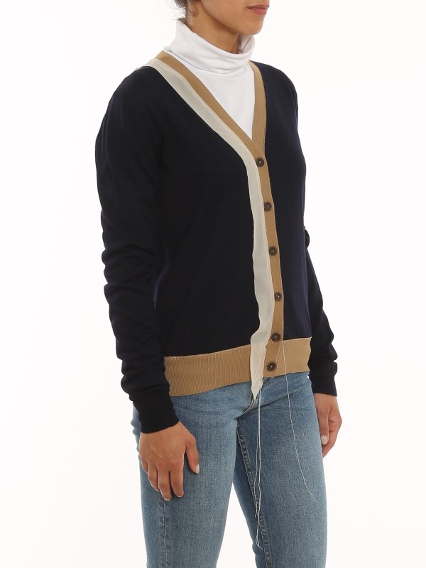 Maison Margiela buy online カーディガン - ダークブルー
