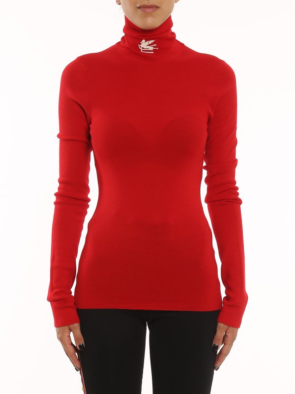 iKRIX ETRO: Rollkragenpullover  und Polo-Ausschnitt - Rollkragenpullover - Rot