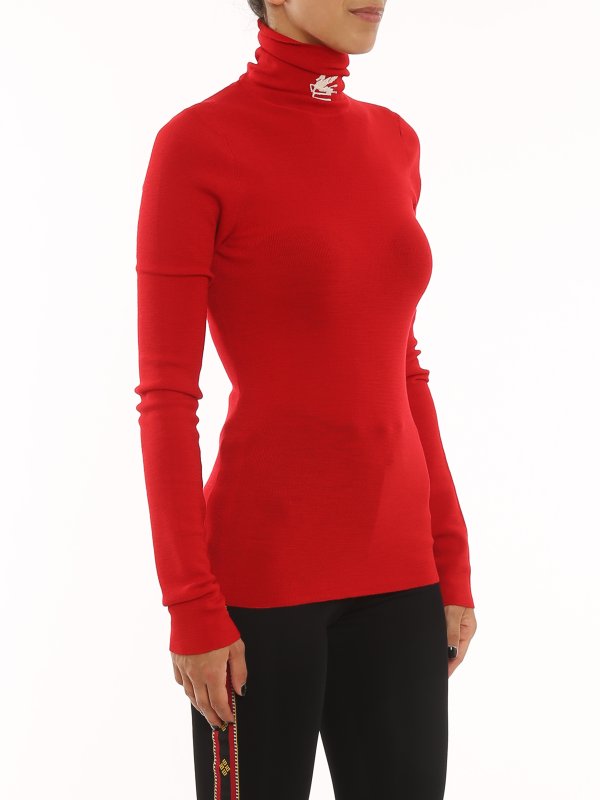 ETRO buy online Rollkragenpullover - Rot