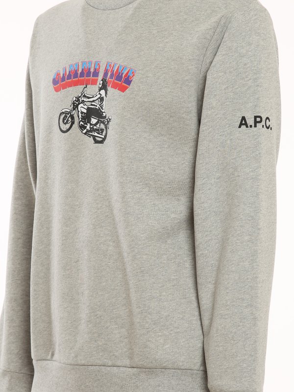 iKRIX A.P.C.: Sweatshirts und Pullover - Sweatshirt - Grau