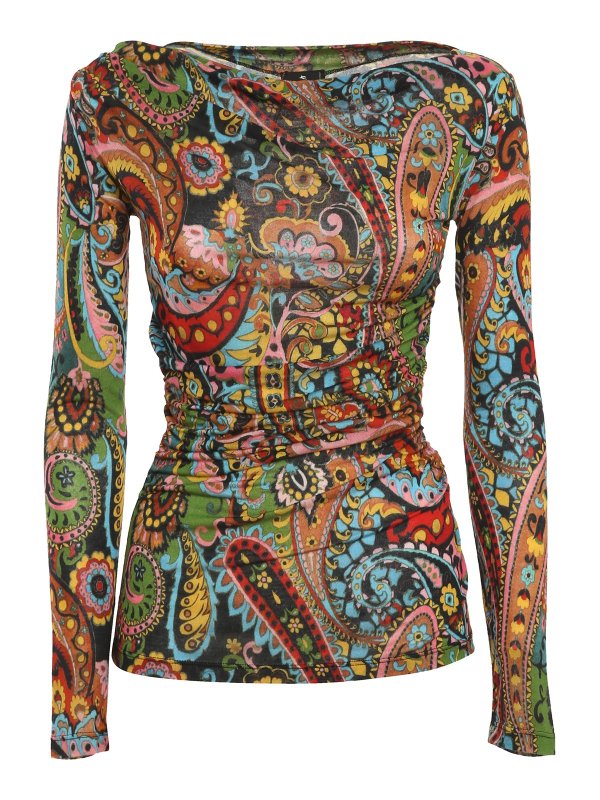 ETRO: T-shirts - T-Shirt - Bunt