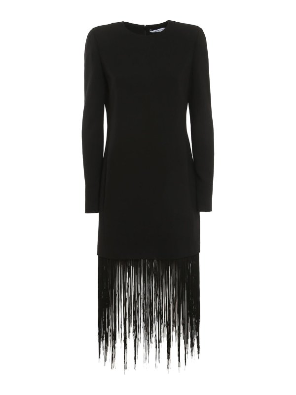 GIVENCHY: short dresses - Fringed dress