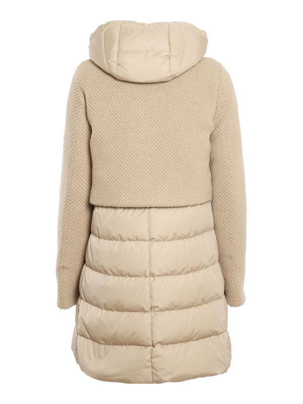 HERNO: Lange Daunenmäntel online - Daunenmantel - Beige