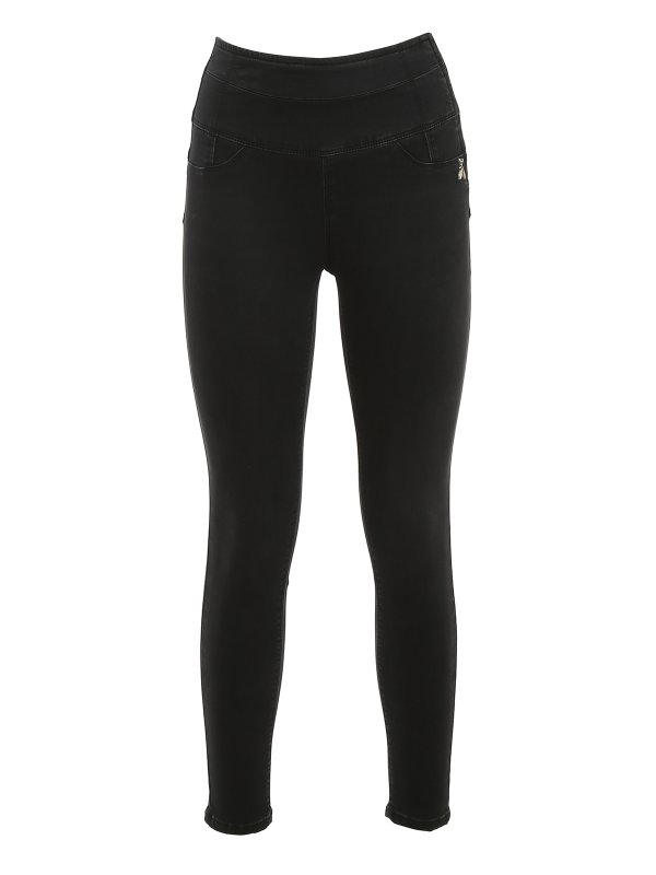 PATRIZIA PEPE: スキニージーンズ - スキニージーンズ - 黒