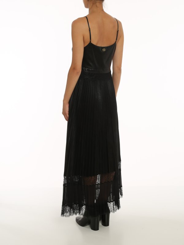 マキシドレス - 黒 shop online: TWINSET