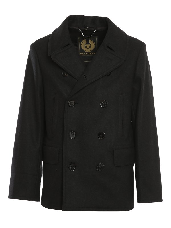 BELSTAFF: short coats - Naval peacoat