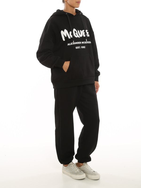 ALEXANDER MCQUEEN: スウェットパンツ online - トラックスーツ ボトムス - 黒