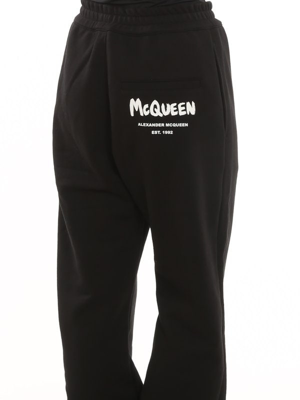 ALEXANDER MCQUEEN buy online トラックスーツ ボトムス - 黒