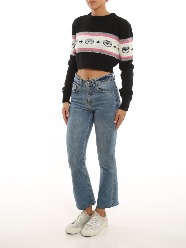 CHIARA FERRAGNI: クルーネック online - クルーネック - Logomania