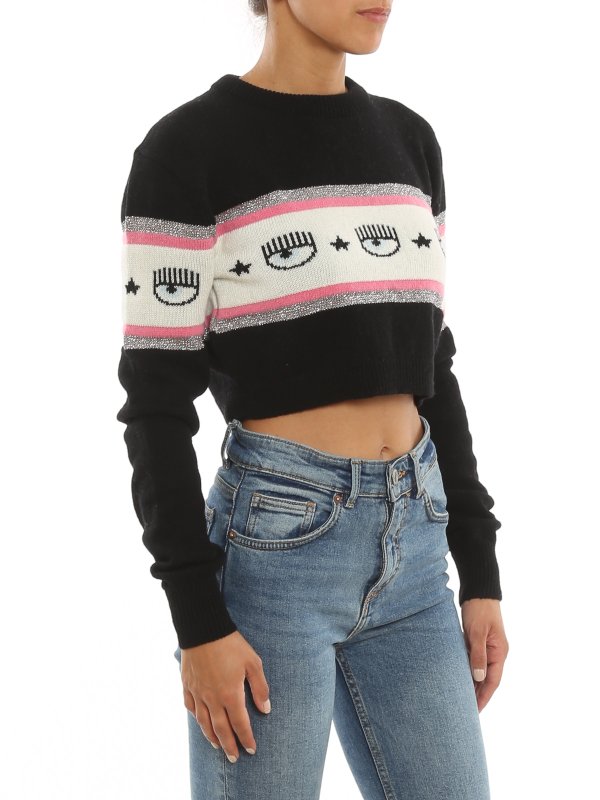 CHIARA FERRAGNI buy online クルーネック - Logomania