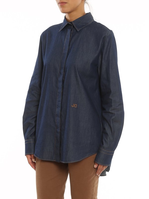 JACOB COHEN buy online シャツ - ダークウォッシュ