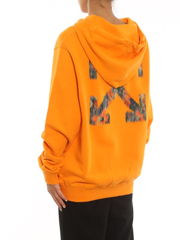 Sweatshirt - Orange shop online: OFF-WHITE