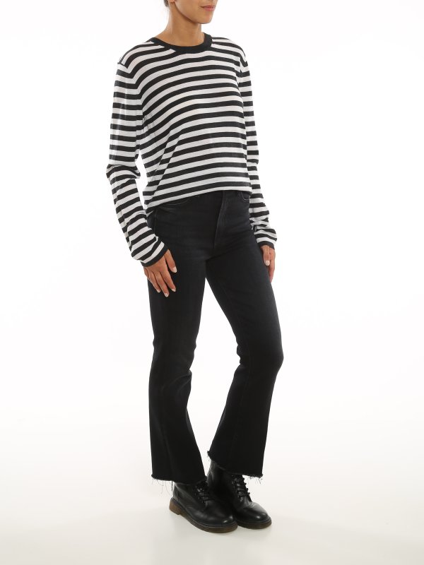 P.A.R.O.S.H.: crew necks online - Striped jumper