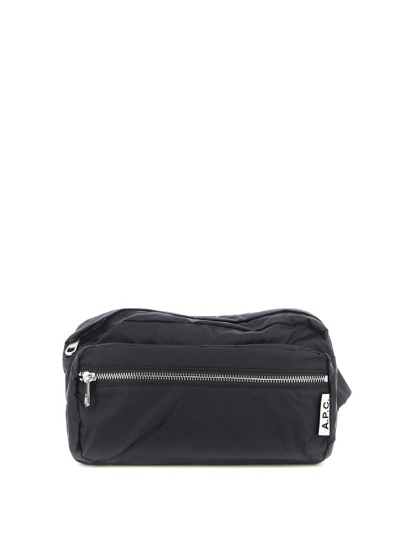 A.P.C.: ウエストバッグ - ウエストバッグ - 黒
