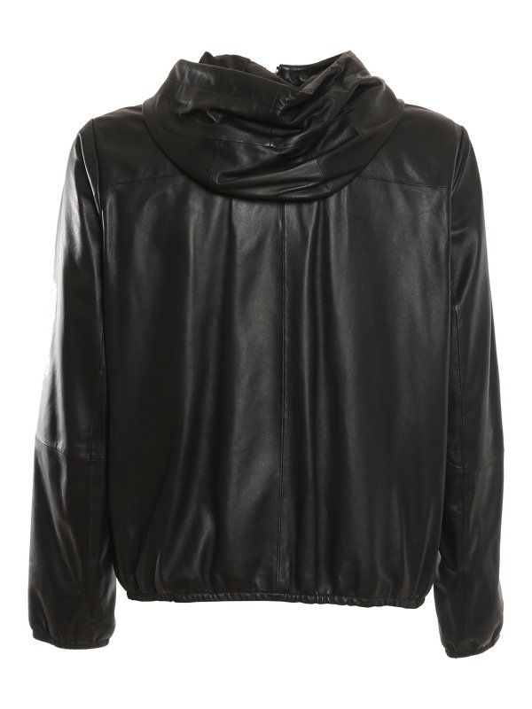 EMPORIO ARMANI: レザージャケット online - レザージャケット - 黒