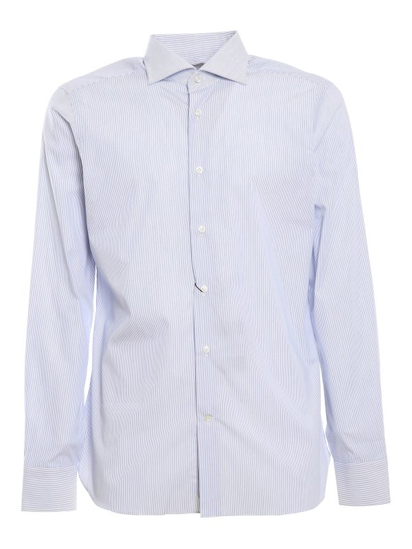 BORRIELLO NAPOLI: camicie - Camicia in popeline