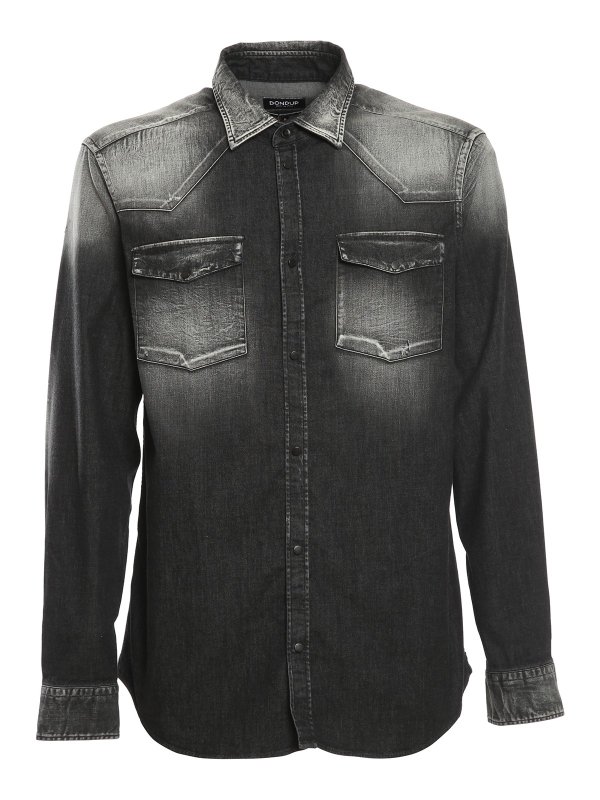 DONDUP: シャツ - シャツ - 黒