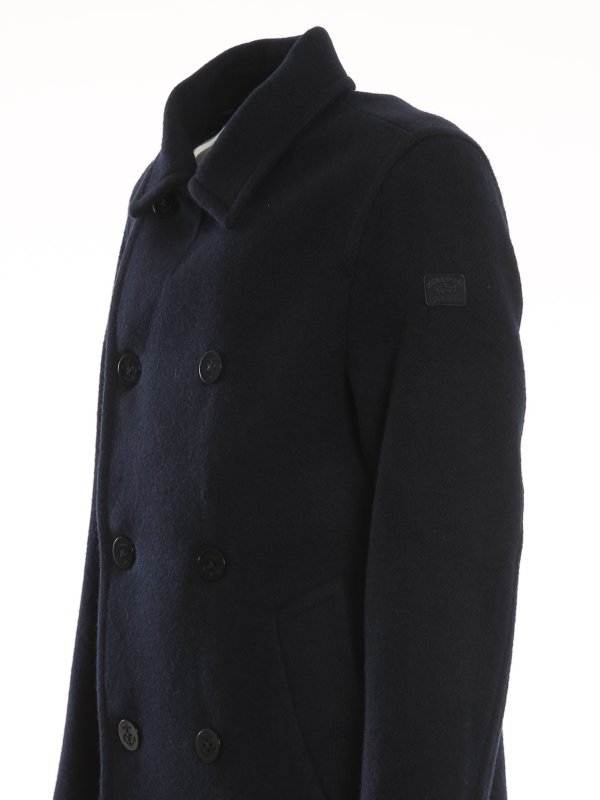 iKRIX PAUL & SHARK: short coats - Wool peacoat