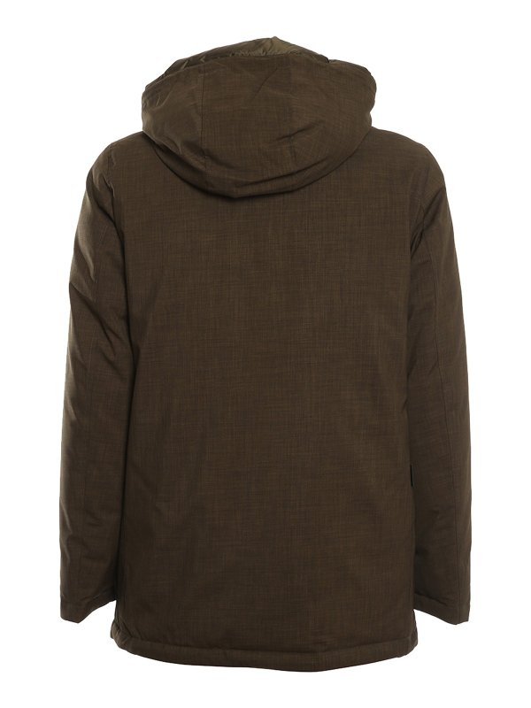 WOOLRICH: cappotti imbottiti online - City Tech Wool Like Parka