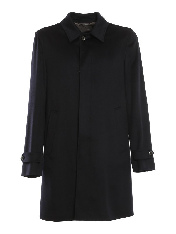 HERNO: ニーレングスコート - 膝丈コート - ブルー