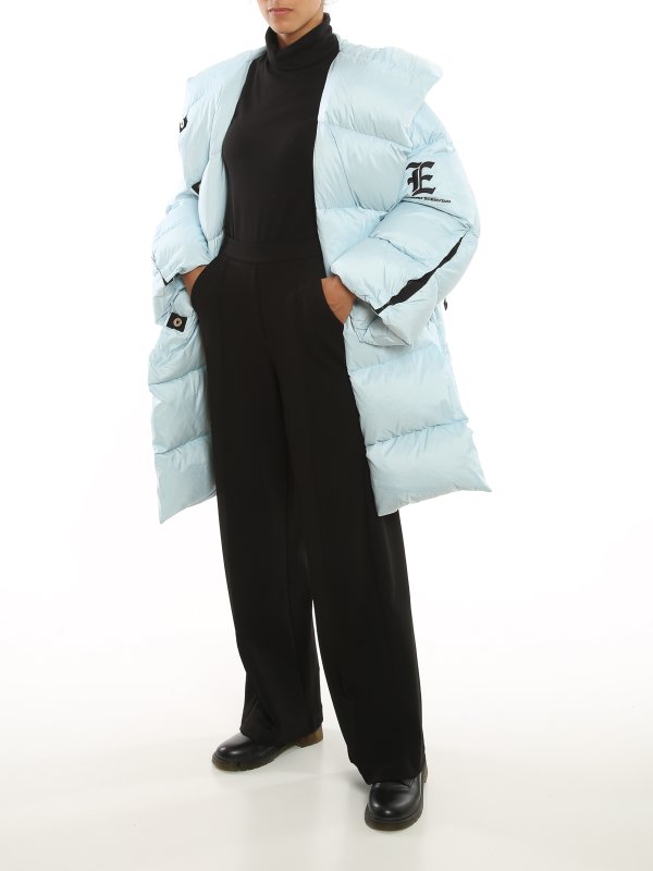 ERMANNO SCERVINO: padded jackets online - Belted puffer jacket
