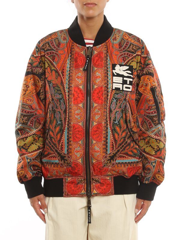 iKRIX ETRO: bombers - Ibanez bomber jacket