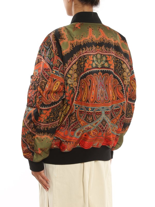 Ibanez bomber jacket shop online: ETRO